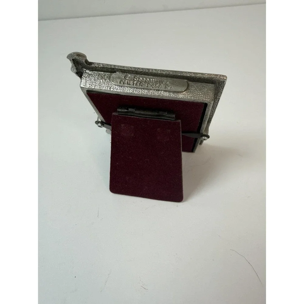 Spoontiques Pewter Picture Frame USA‎ Lighthouse Seagulls 2.5